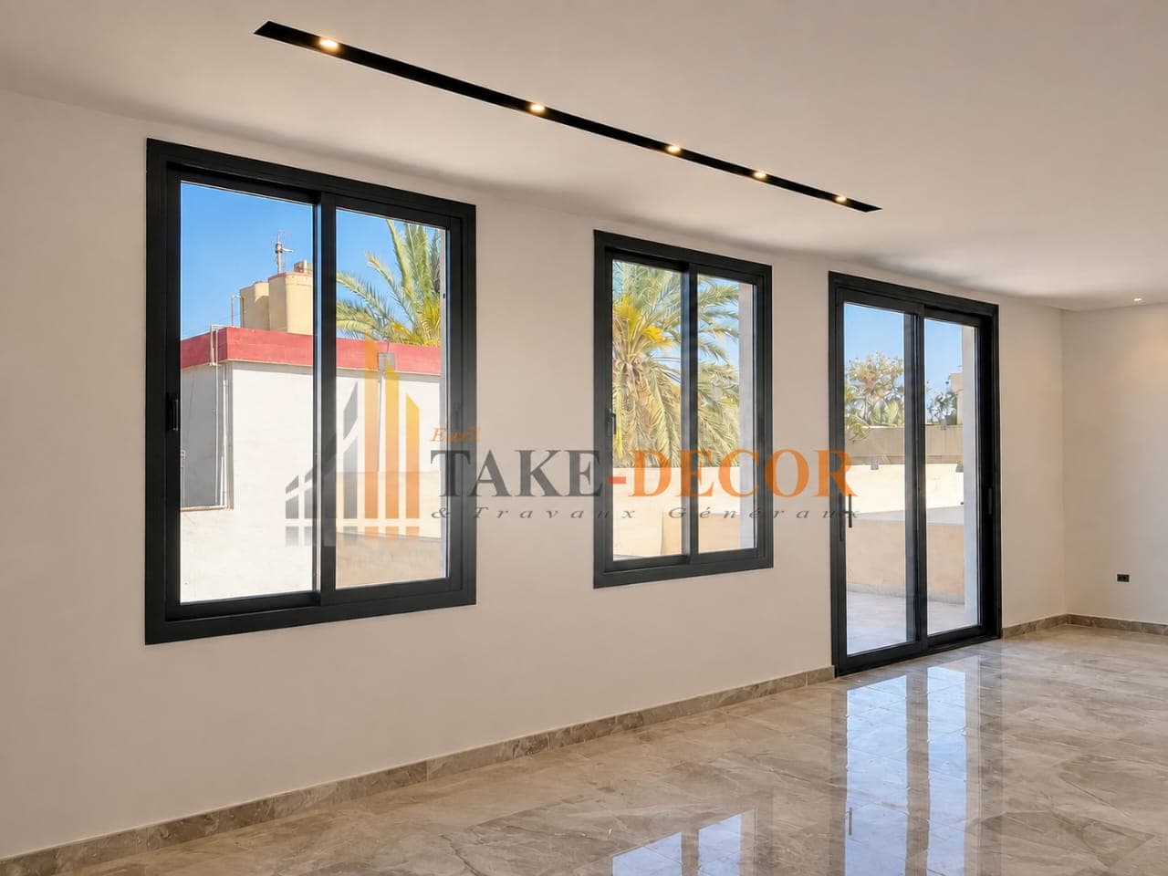 Fenêtre Coulissante — Réalisation TAKE-DECOR