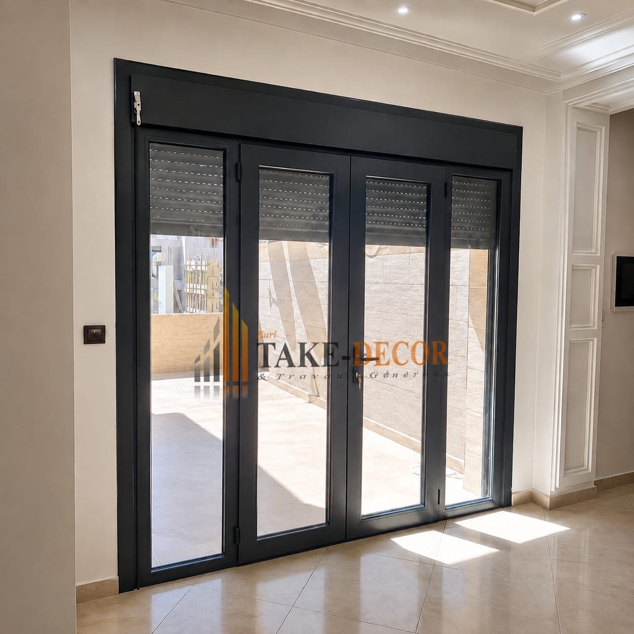 Porte-Fenêtre / Balcon — Réalisation TAKE-DECOR
